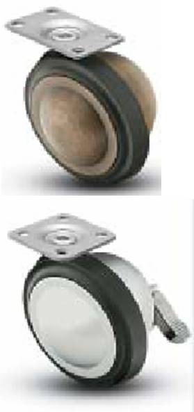 Shepherd Soft Ball top plate casters