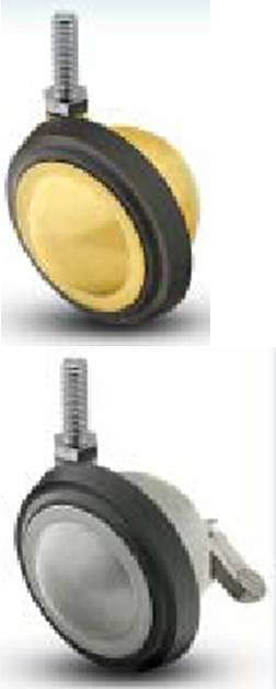 Shepherd Soft Ball threaded stem caster