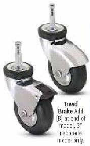 Shepherd Omega grip neck caster