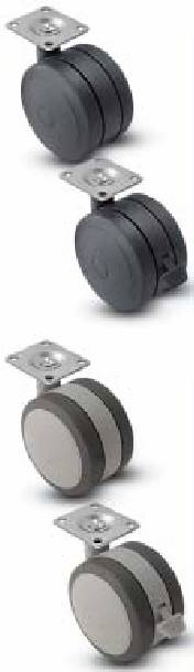 Shepherd Softech top plate casters