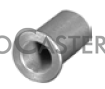 (image for) Top Hat Spanner bushing; 5/8" O.D x 13/16" long (15/16" w/ flange); 3/8" Bore (Use w/ 1-1/2" wide wheels) (Item #88927)