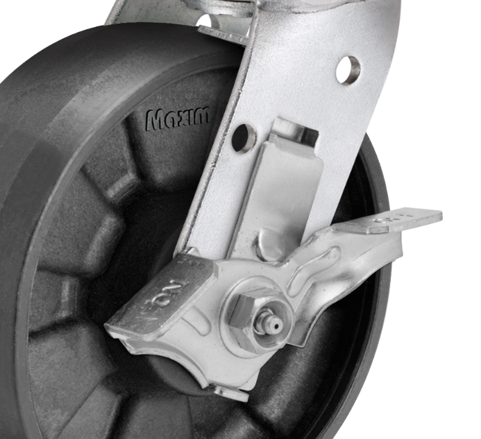Brake Kit; 4" x 2"; Stainless; Top lock brake (Brand specific - must know caster/ yoke brand) (Item #87769)