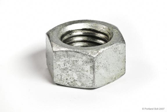 Lock Nut; 3/8" for 3/8" bolt (Coarse thread will be shipped unless fine thread is specified in the order notes). (Item #88882)