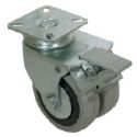 Casters: Dual Wheel
