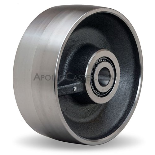(image for) Wheel; 10" x 4"; Forged Steel; Prec Tapered Brng; Wgt Cap: 18,000#; 1-1/4" Bore; 4-1/2" Hub Length (Item #89963)