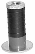 Expandable Adapter; Round; for 1-1/2" to 1-9/16" I.D. tubing; (installs on 1/2" max diam x 2-3/16" min length threaded stem) (Item #88341)